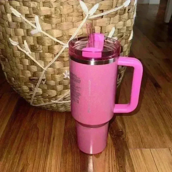 NIB Stanley x Starbucks exclusive 2024 PINK 40oz tumbler Exclusive color - Picture 1 of 5